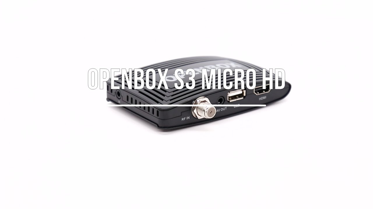 Спутниковый ресивер Openbox S3 Micro HD
