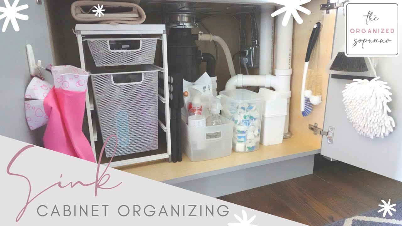 Organize & Declutter With Me: Under Sink!