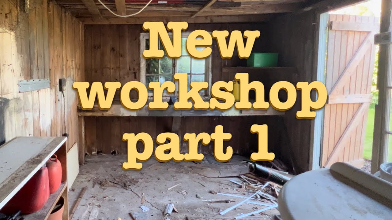 Can I turn this old shed into a dream workshop?