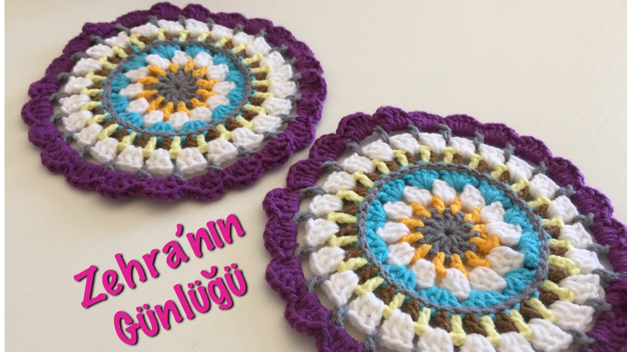 Mandala motifi-Motif yapımı