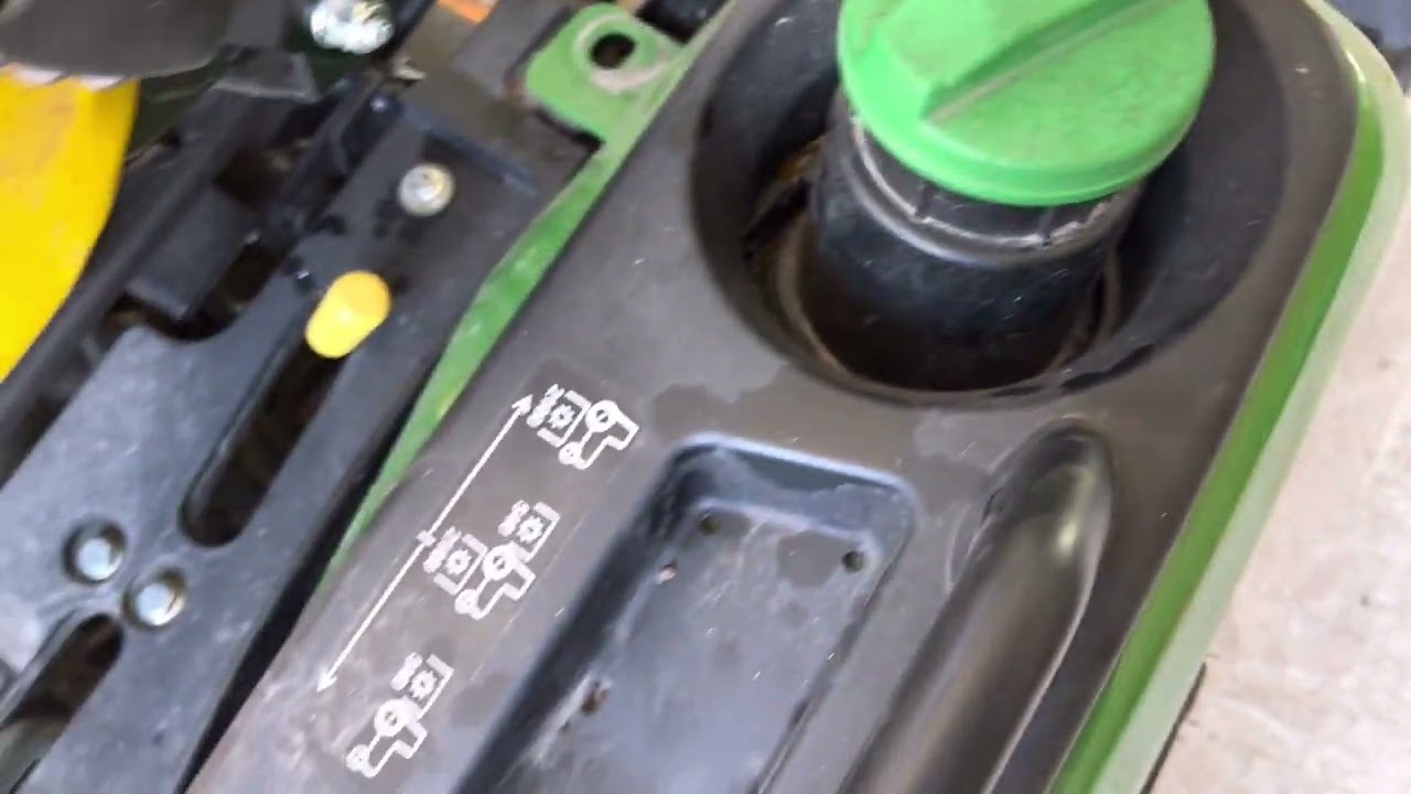 2023 JD 1025R FUEL TANK REMOVAL