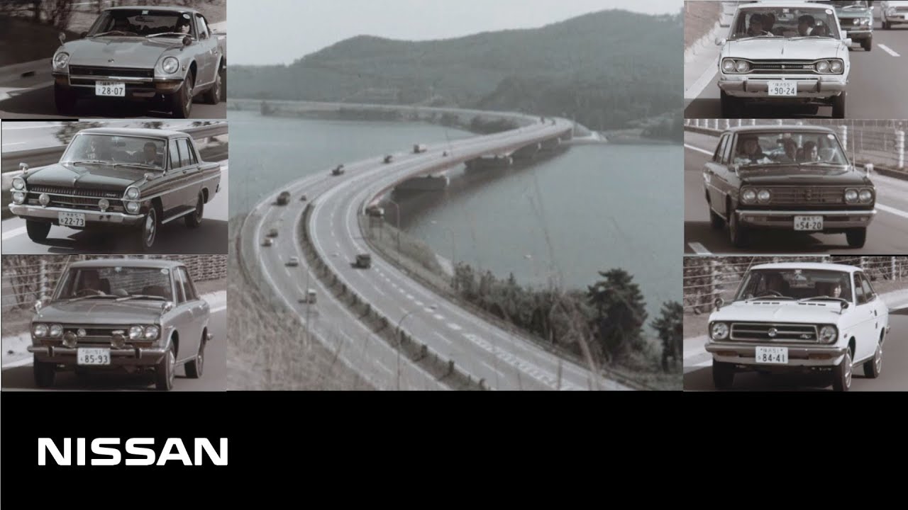 【歴史】東名・名神高速道路ヘリテージ映像（1970年）