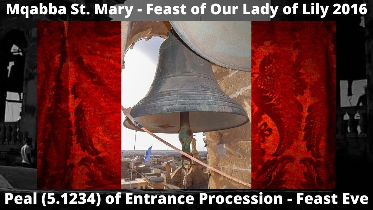 Dħul il-Purċissjoni (2016 - 7.3456) - Mqabba Santa Marija - Festa ta' Madonna tal-Ġilju - 5 Qniepen