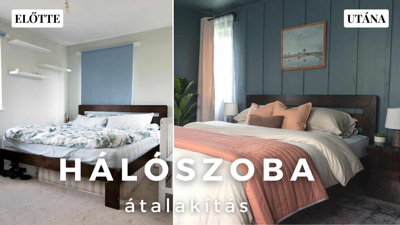 Extrém Hálószoba Felújítás: Hihetetlen Változás! | Tedd élhetővé!