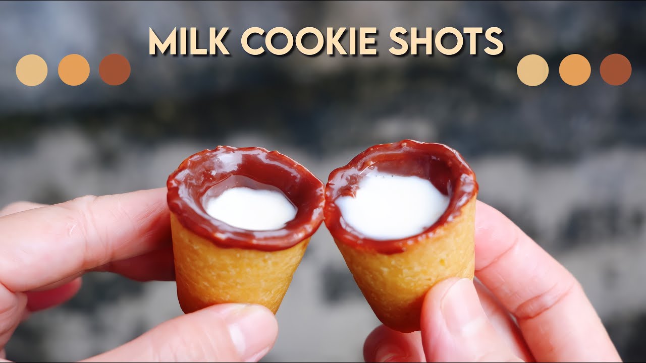 Cookie Shot! MAKAN COOKIES SAMBIL MINUM SUSU 🤤🥛🍪