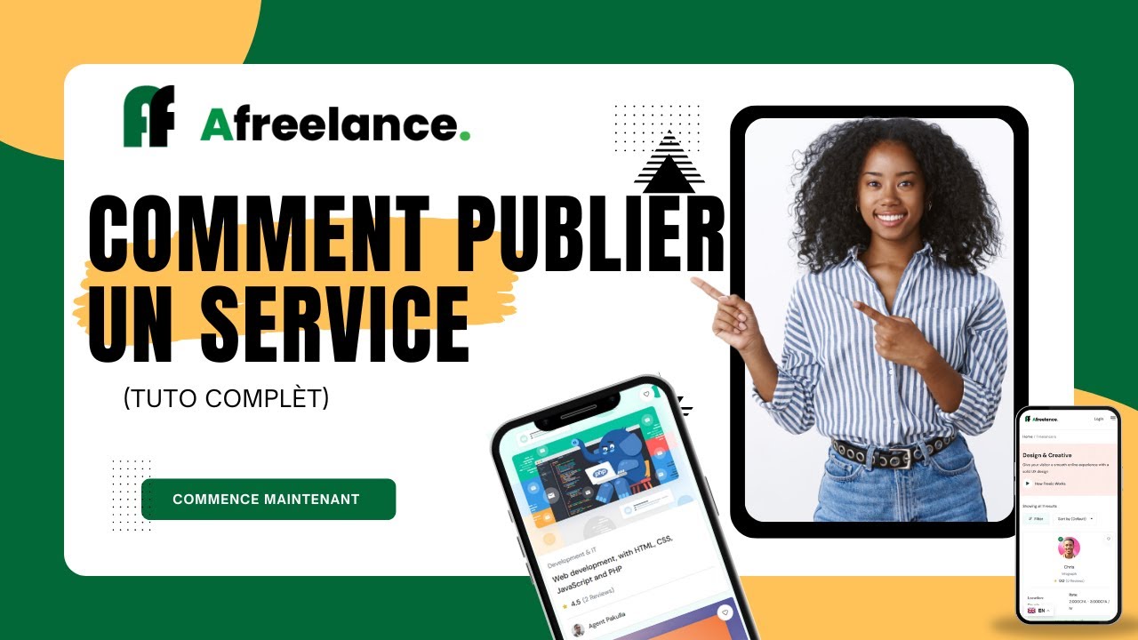 🚀 Comment publier un service sur Afreelance | Guide complet pour freelances en Afrique