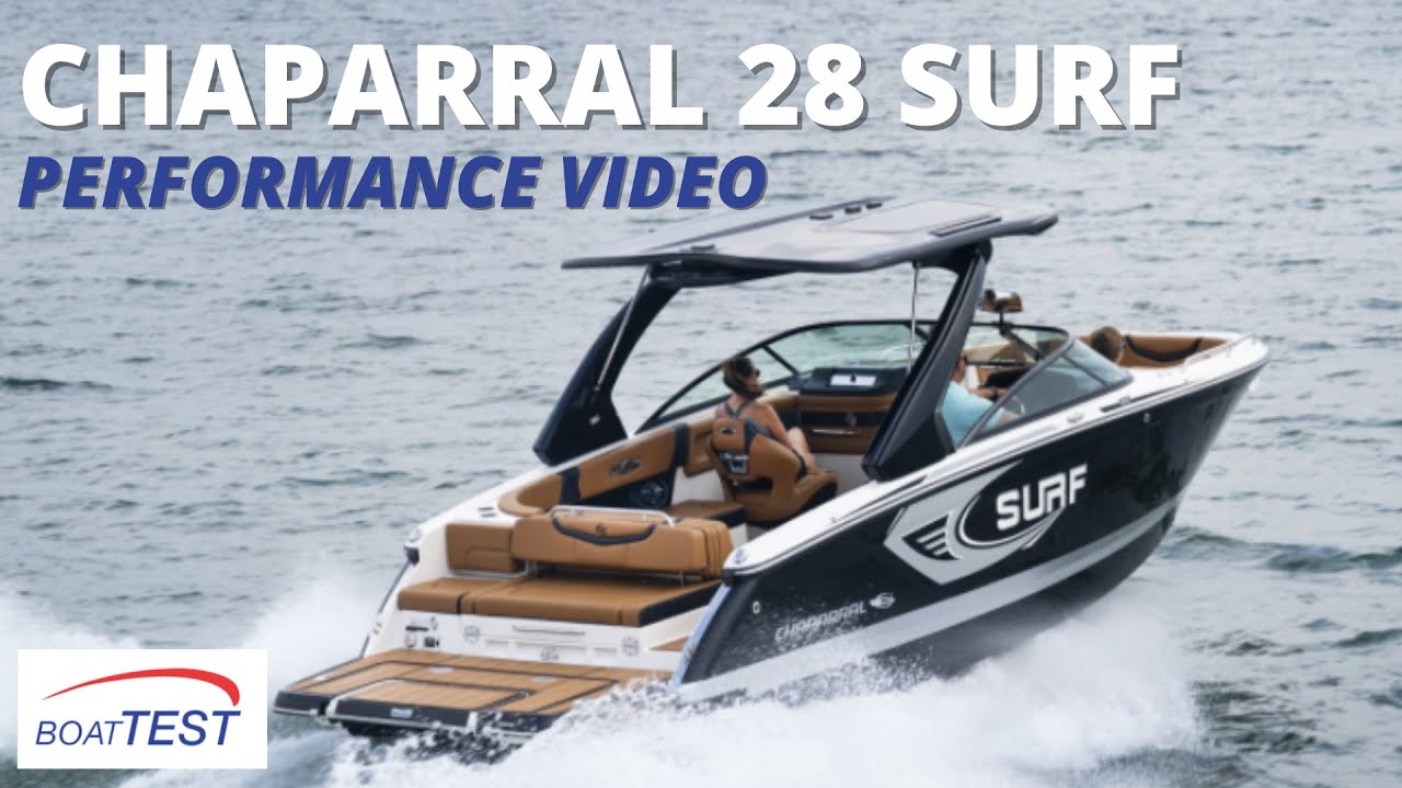 Chaparral 28 Surf (2022) - Test Video by BoatTEST.com