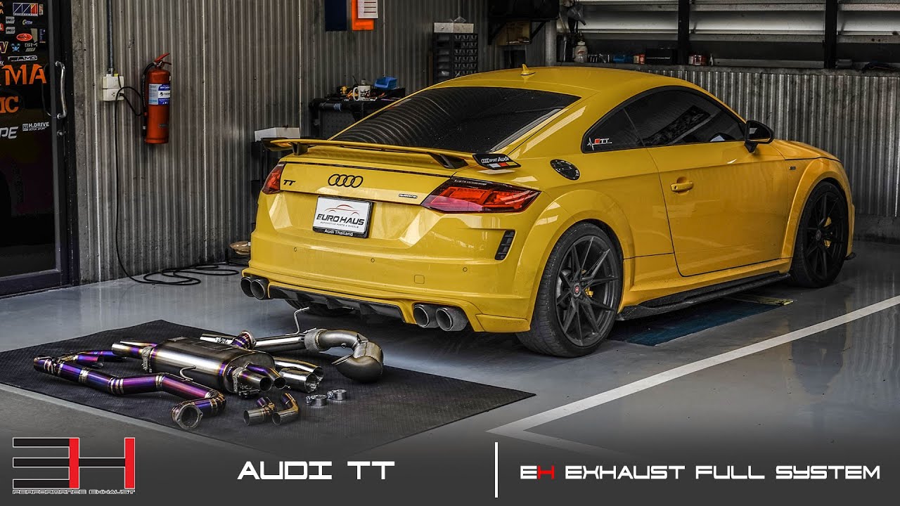 AUDI TT/TTS 8S w/ EH Performance exhaust