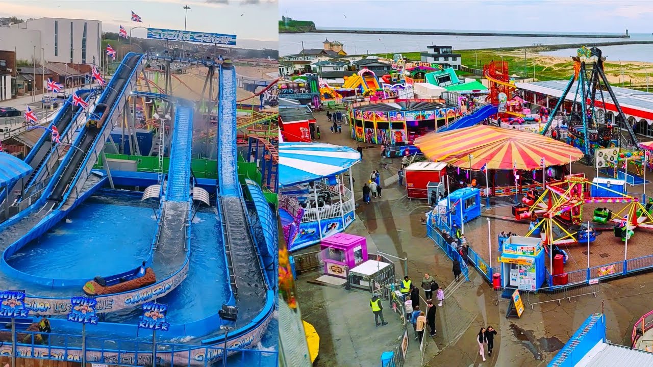 New Rides Ocean Beach Pleasure Park Vlog April 2024 Latest Video Pakistani Vlogs UK