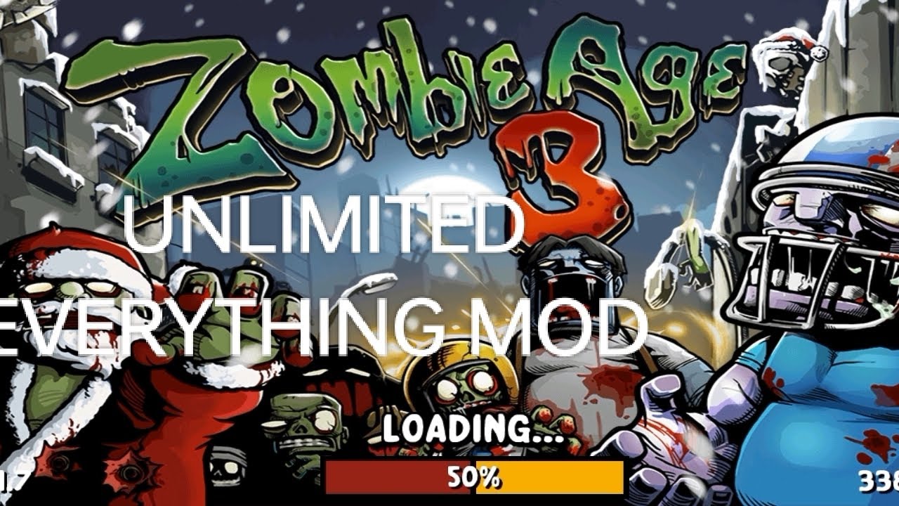 Zombie Age 3 Mod(Unlimited Everything) 
