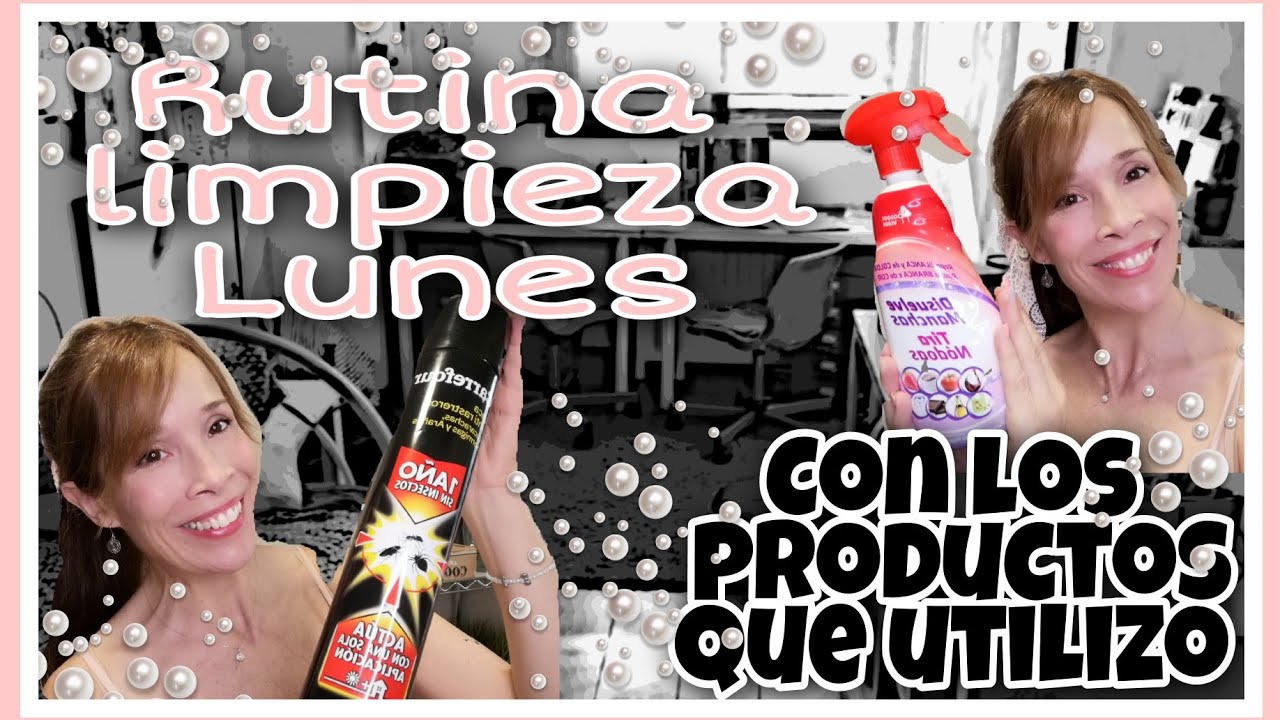 🧽LIMPIA CONMIGO después del FIN DE SEMANA//Rutina limpieza de LUNES🧼//PRODUCTOS limpieza que utilizo