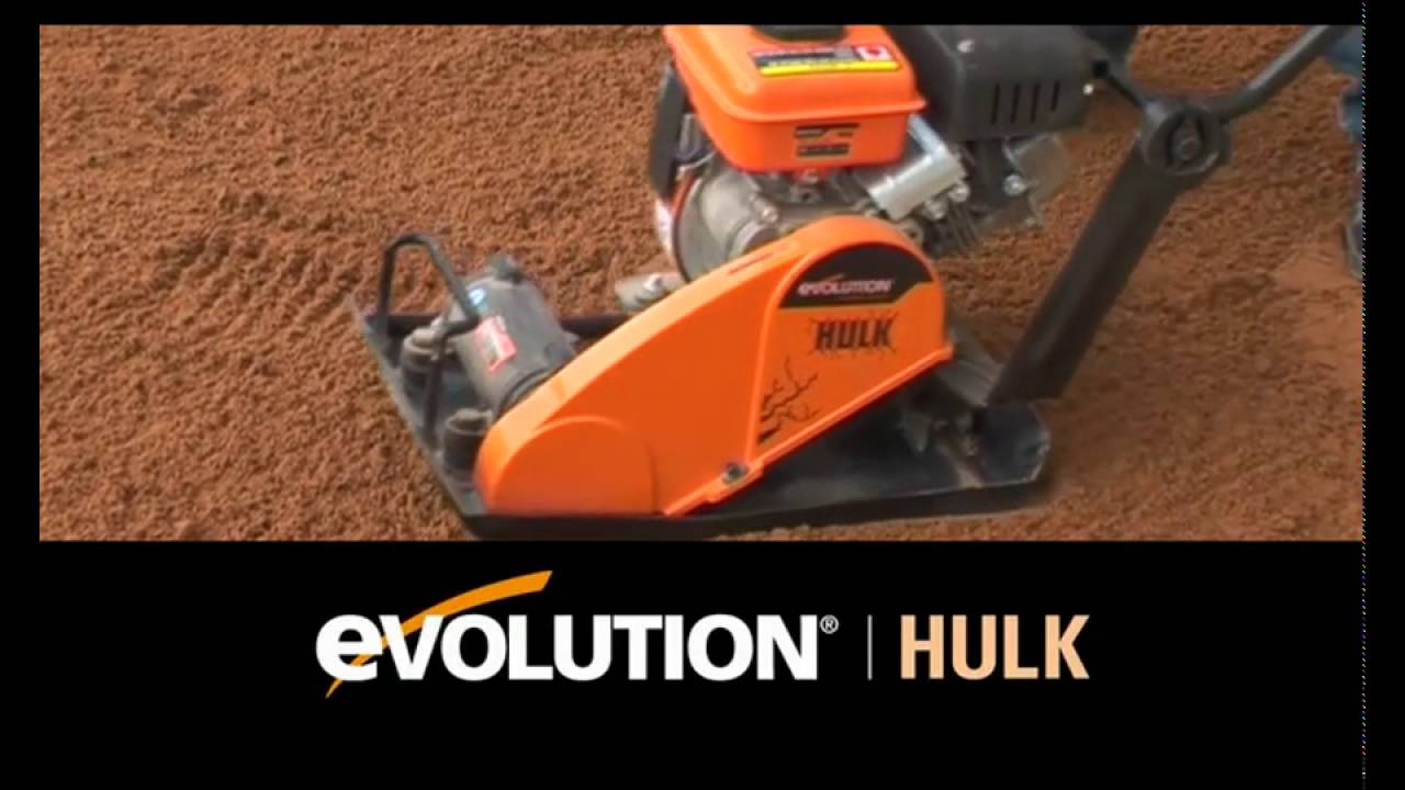 Evolution 'Hulk' 10kN Petrol Compactor Plate
