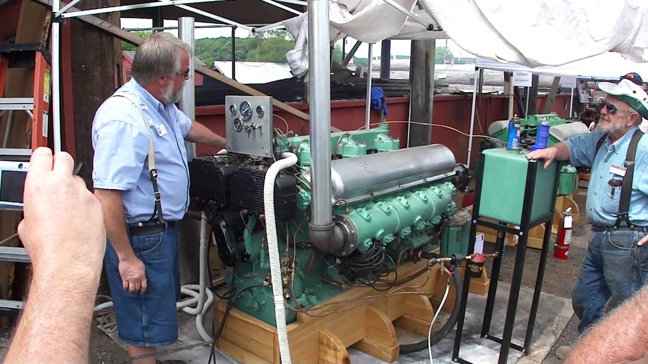 Hall Scott V 12 Running
