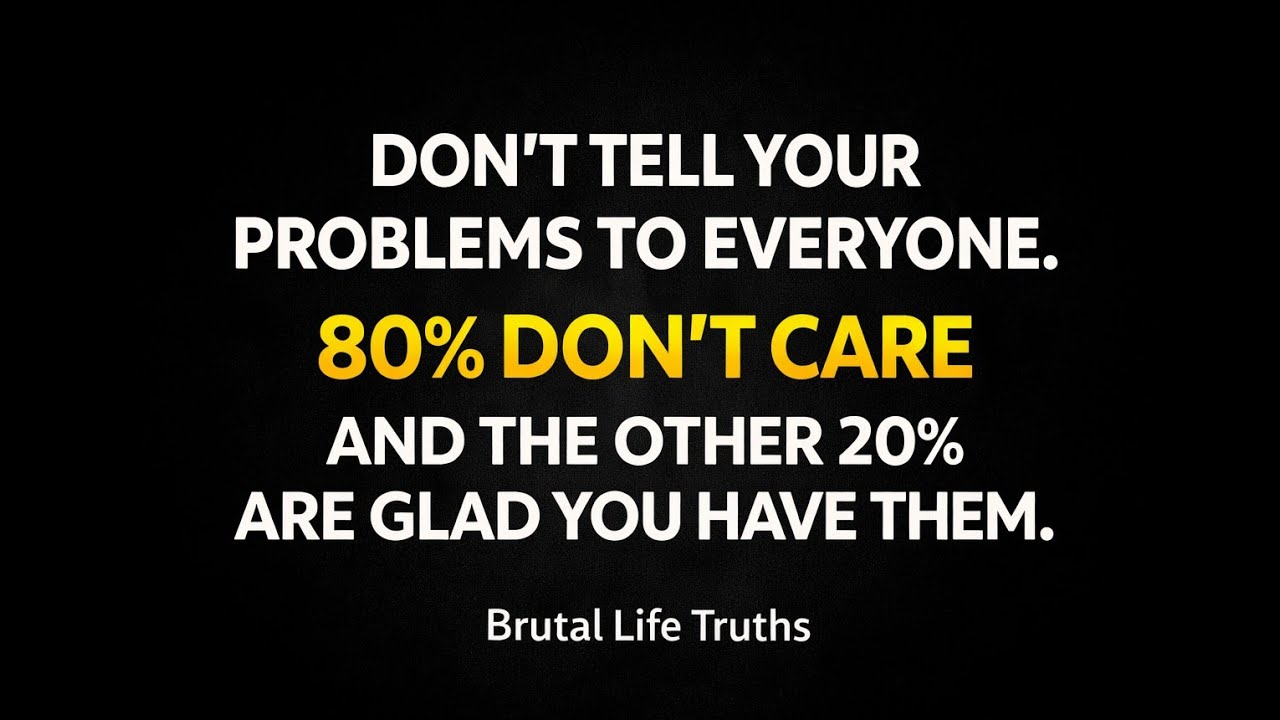 25 Brutal Life Truths People Learn Too Late | Deep Quotes That Hit Hard