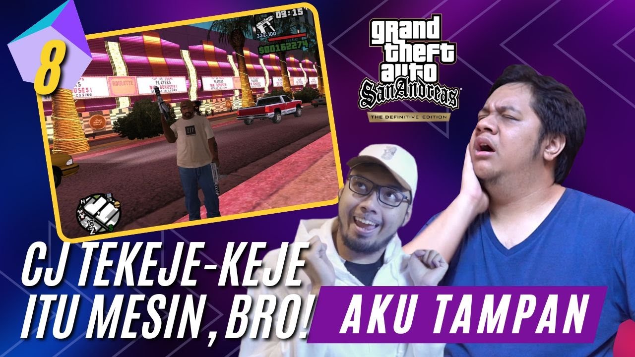 CJ Itu Mesin Bro - GTA San Andreas Definitive Edition 2024 (Part 8)