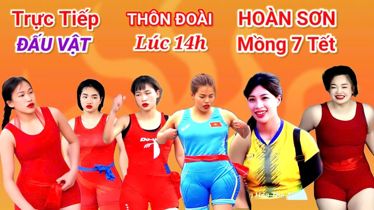 Trực Tiếp vật dân tộc hội làng Đoài Hoàn Sơn Tiên Du BN