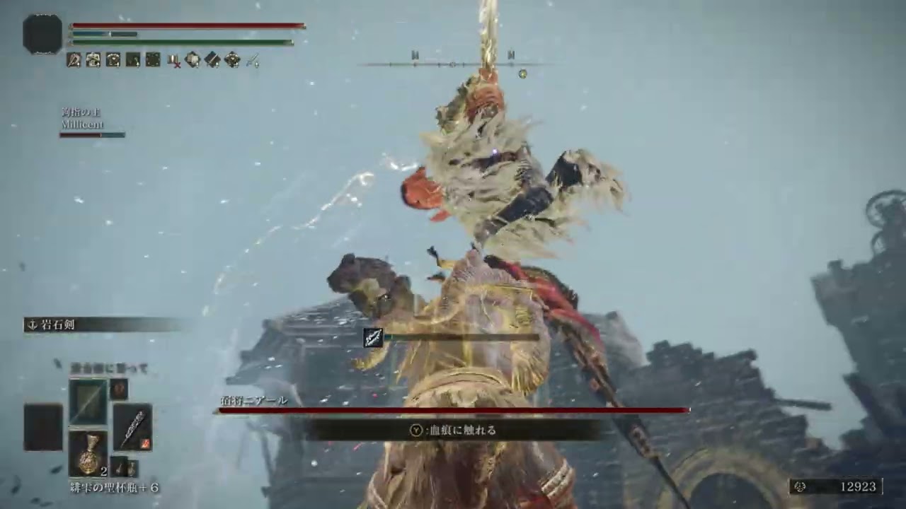 ミリセントとラーヤ、宿将二アールを倒す２