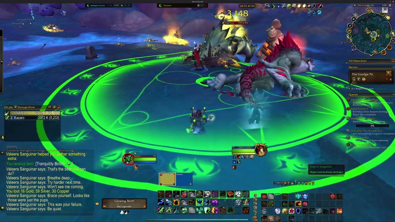 Under Geared Shammy Healing Valeera vs Tier 8 Delve | WoW Midnight