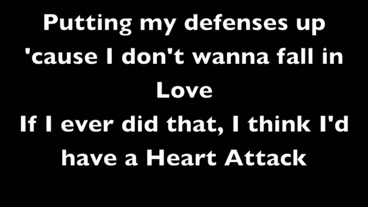 Demi Lovato - Heart Attack, Lyrics