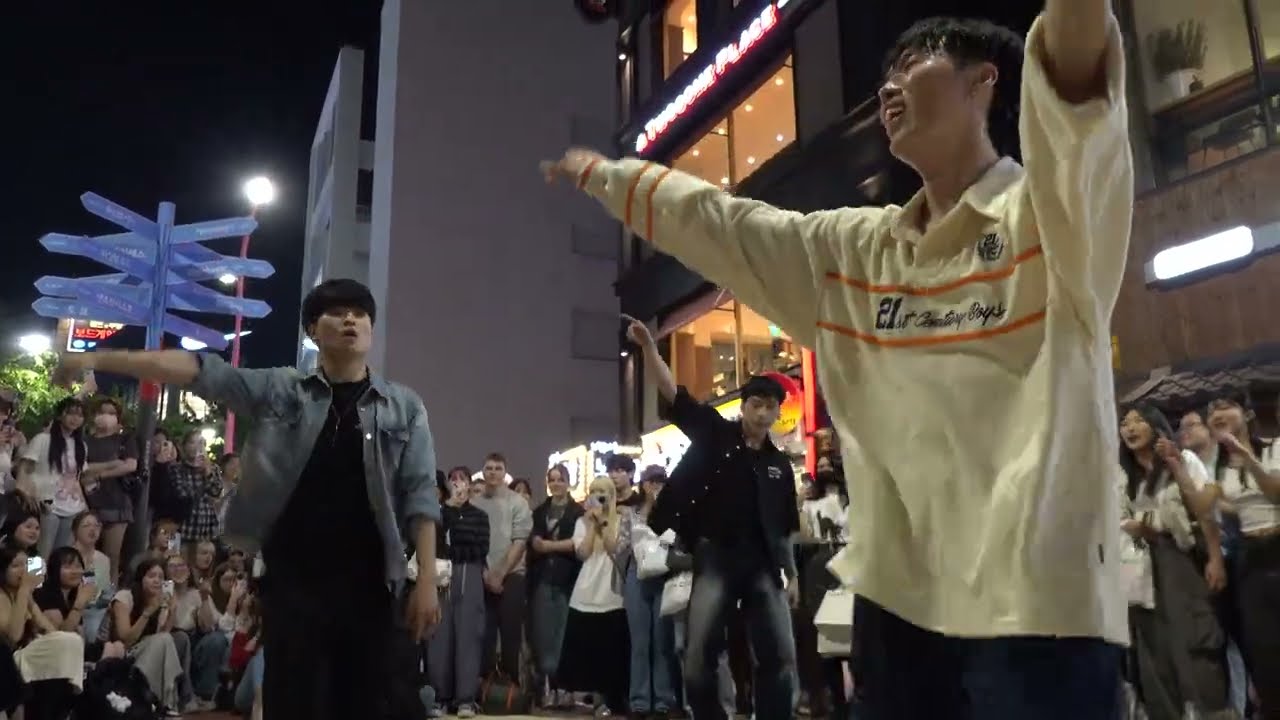 240522 kpop cover dance team ONE OF  - BANG BANG BANG (BIG BANG) Hongdae busking