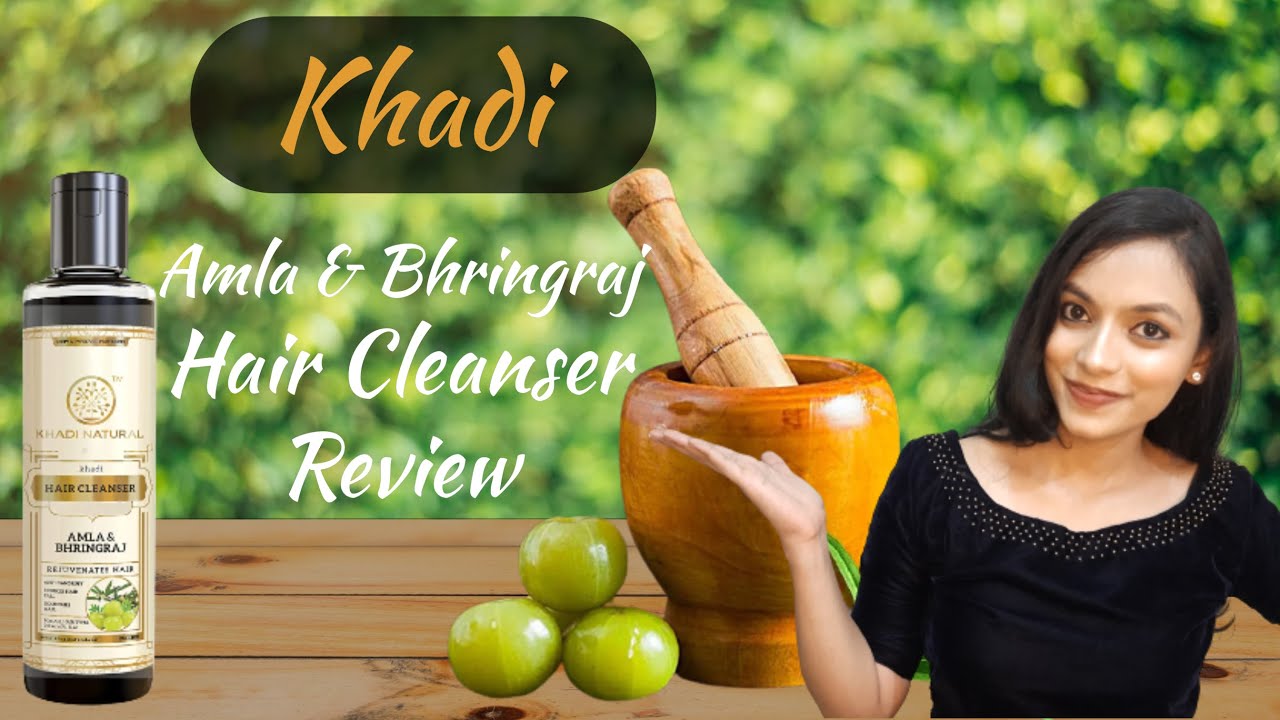 Очищающее средство для волос Khadi Amla и Bhringraj | Как отличить оригинальную продукцию Khadi от подделки