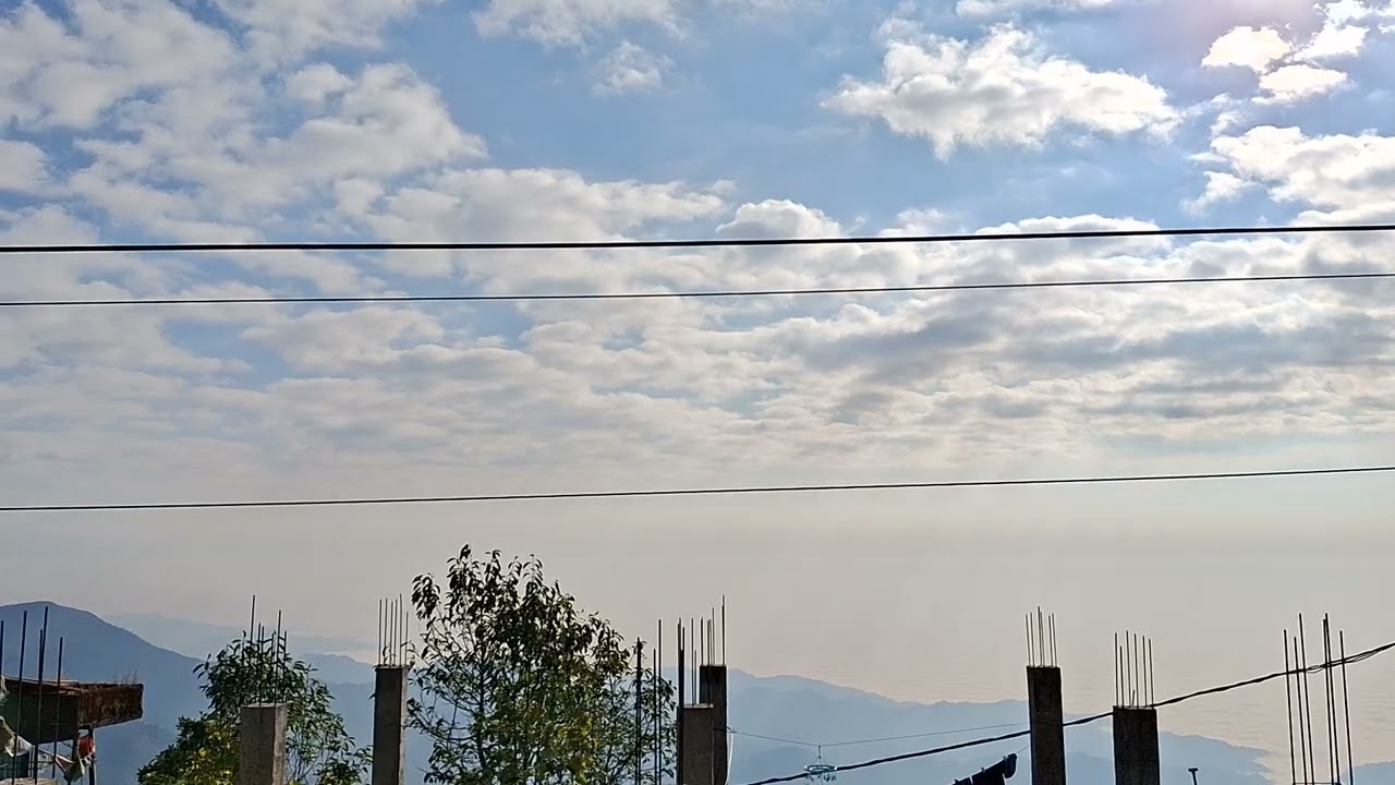 Kurseong Morning Timelapse 🌄| Waking Up in the Queen of the Hills