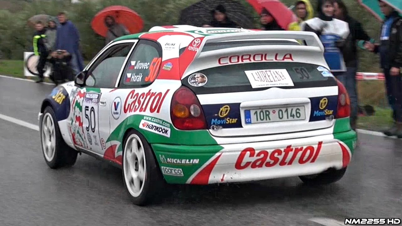 1997 Toyota Corolla WRC LOUD Anti-Lag, Backfires & Sounds!