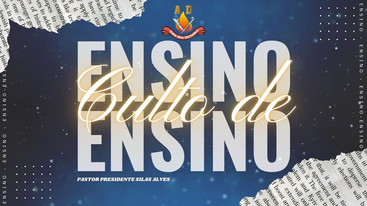 Culto de Ensino | Assembleia de Deus Vale da Virtudes | 09/02/2026