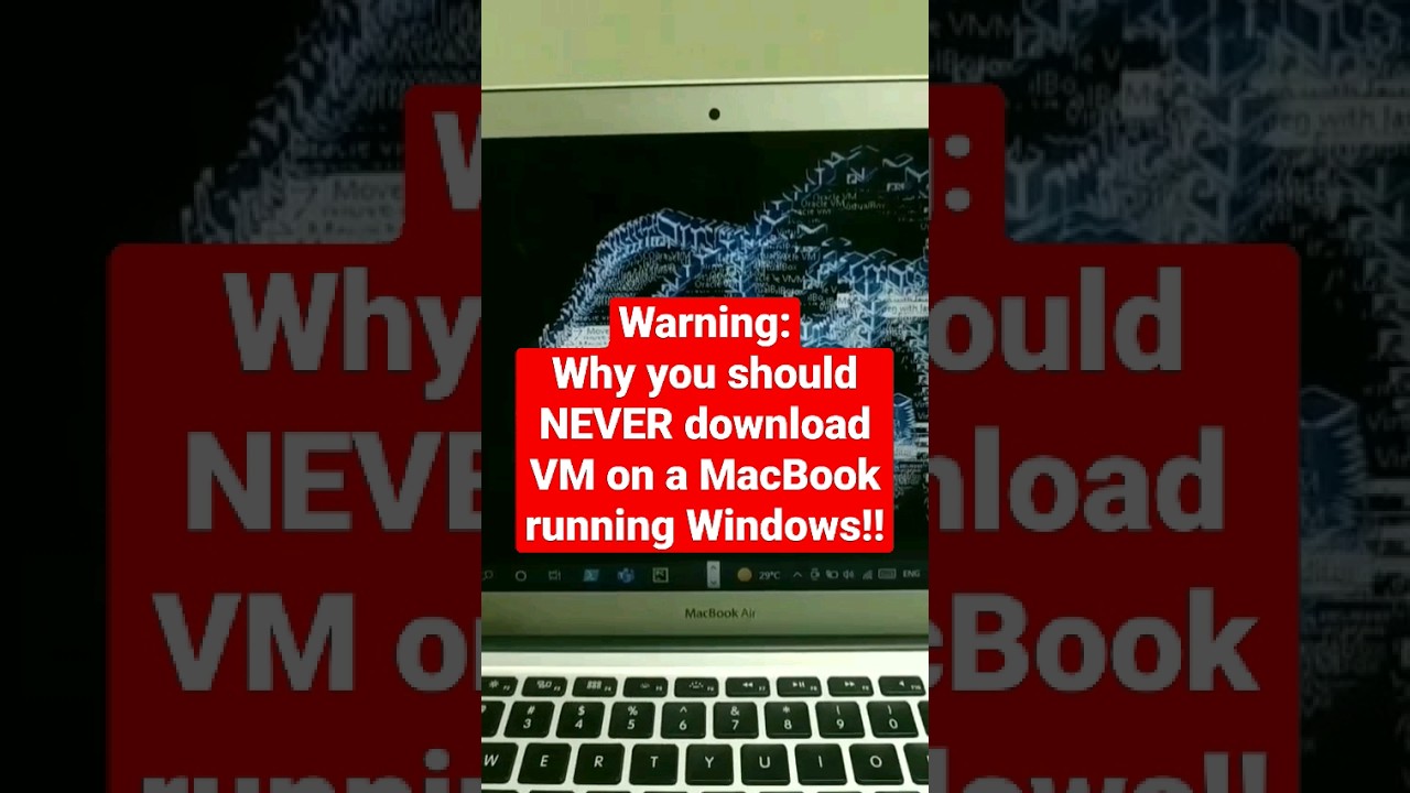 Что произойдет, если загрузить Virtual Box на #MacBook под управлением #Windows