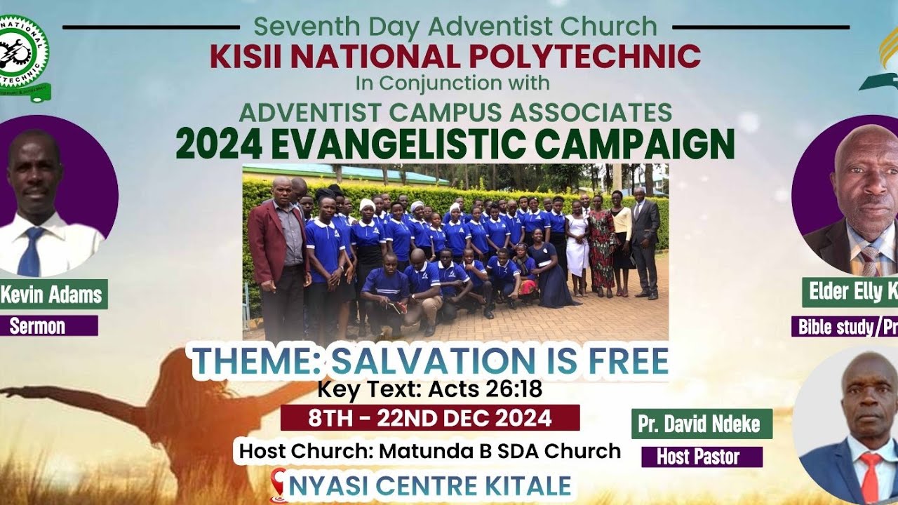 KIPSDA NYASI-KITALE CRUSADE DAY 8