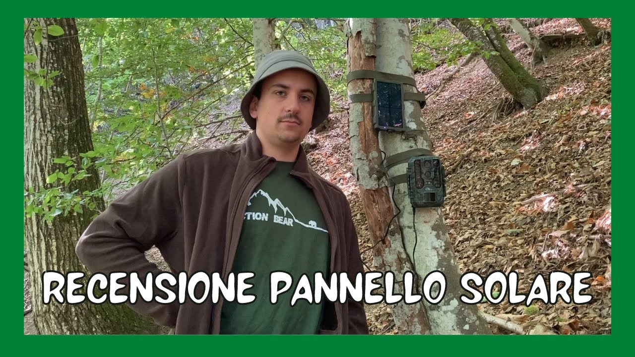 Pannello solare Action Bear: come evitare che la tua fototrappola non si scarichi rapidamente