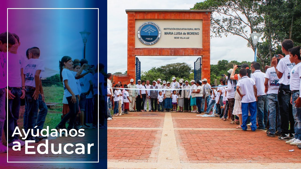 INAUGURACIÓN Escuela Villa Luz, Caquetá - Colombia