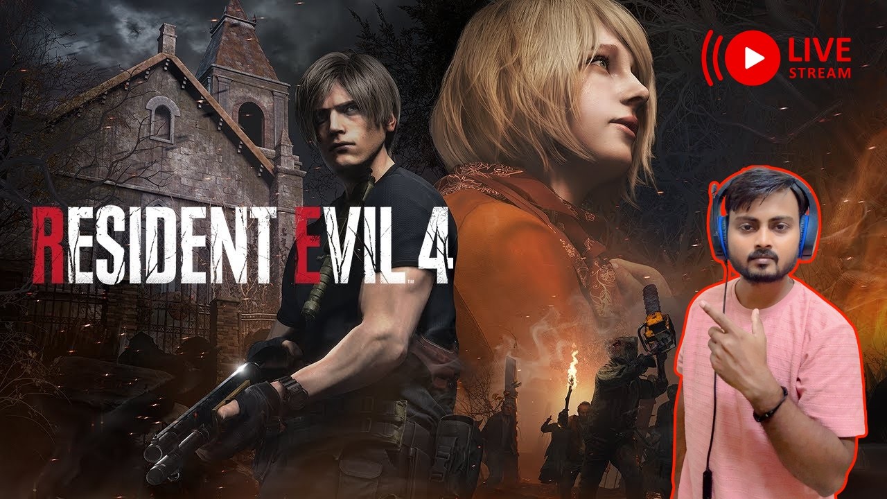 🔴 Resident Evil 4 LIVE - Leon Ka Mission! 🔫😱 Zombie Action Shuru Part 3