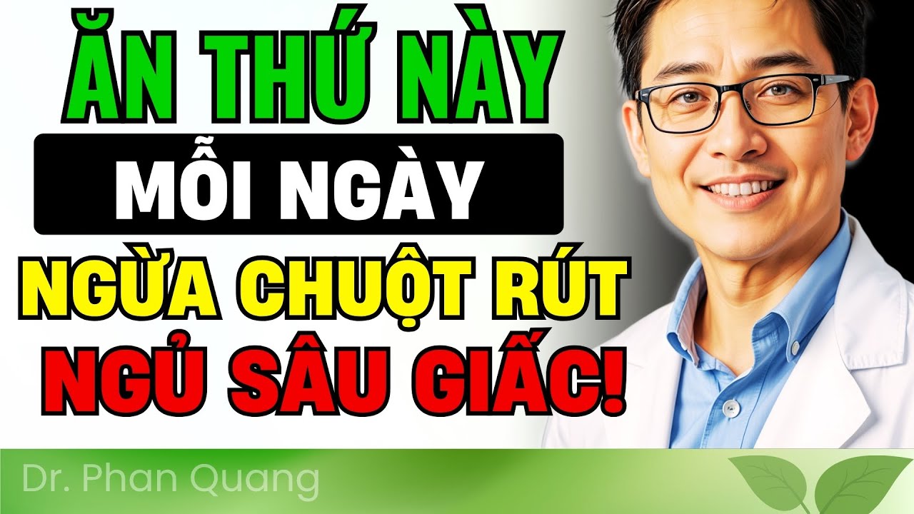 🥜 THỰC PHẨM SỐ 1 Giảm Chuột Rút, Khỏe Gối, Ngủ Sâu | Dưỡng Chất VÀNG Cho Xương Khớp Người Cao Tuổi