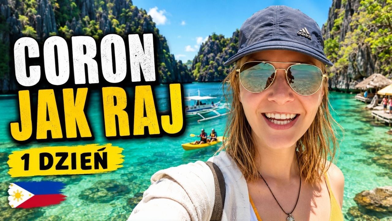 🇵🇭Filipiny CORON - Najpiękniejsze laguny i jeziora w jeden dzień!