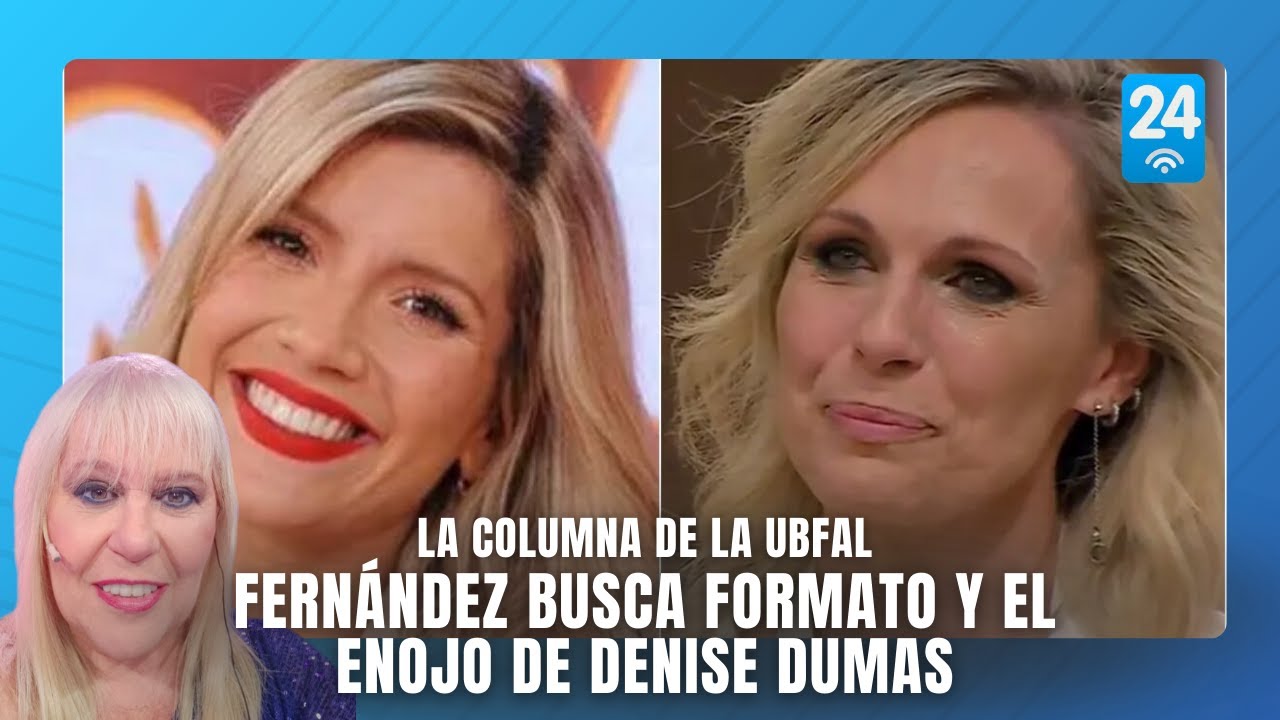 Laurita Fernández busca formato y el enojo de Denise Dumas con la TV Pública
