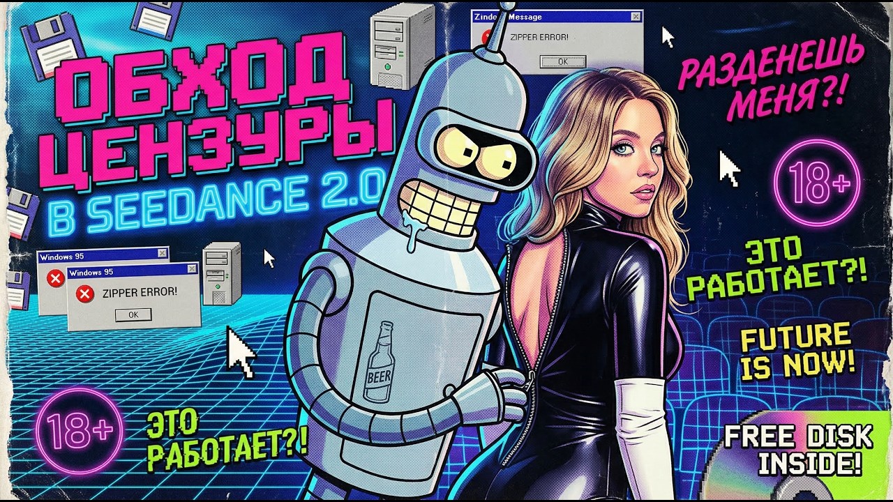 Обход цензуры в SEEDANCE 2.0