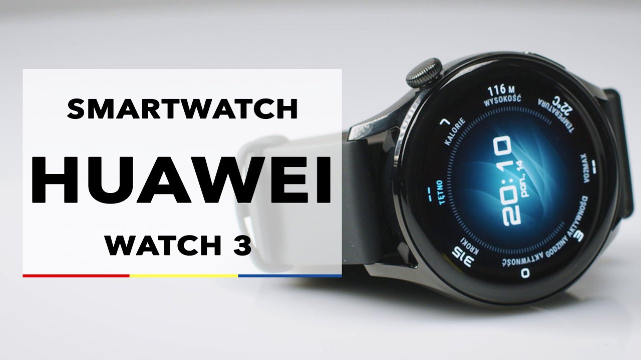 Smartwatch Huawei Watch 3 - dane techniczne - RTV EURO AGD