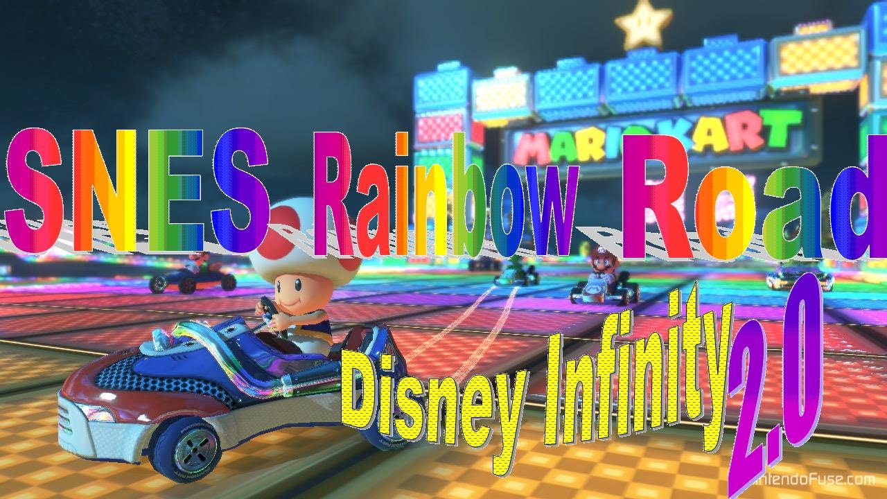 Disney Infinity 2.0-SNES Rainbow Road