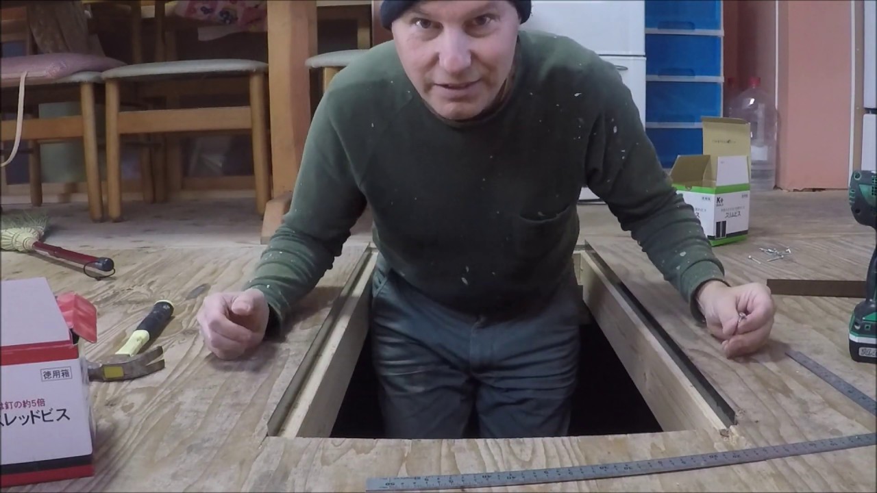 Flooring Pt 2, Floor Access panel