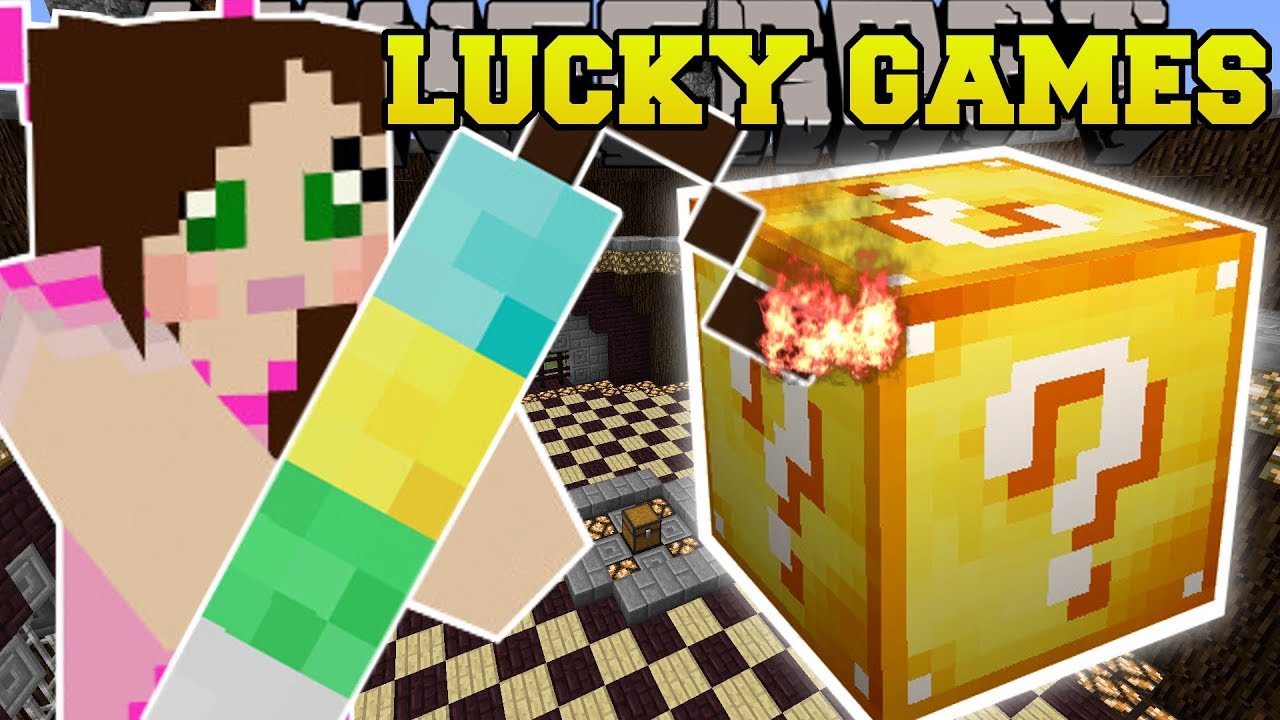 Minecraft: DYNAMITE EXPLOSIVE CHALLENGE GAMES - Мод Lucky Block - Мини-игра с модами