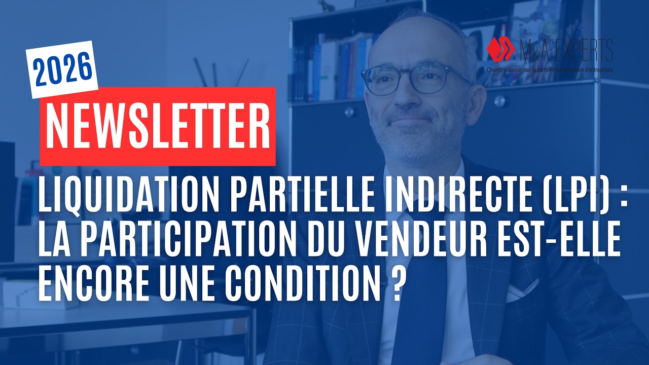 Liquidation partielle indirecte:La participation du vendeur est-elle encore une condition ?