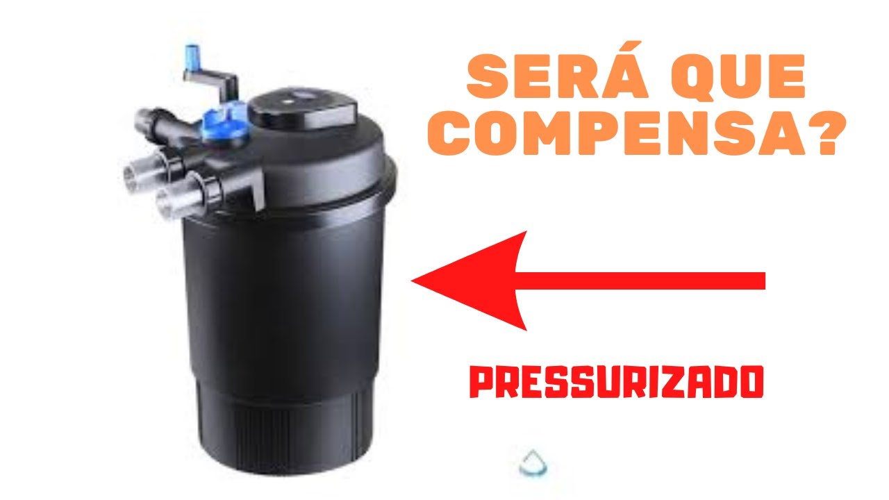 Filtro pressurizado funciona em qualquer lago ornamental?