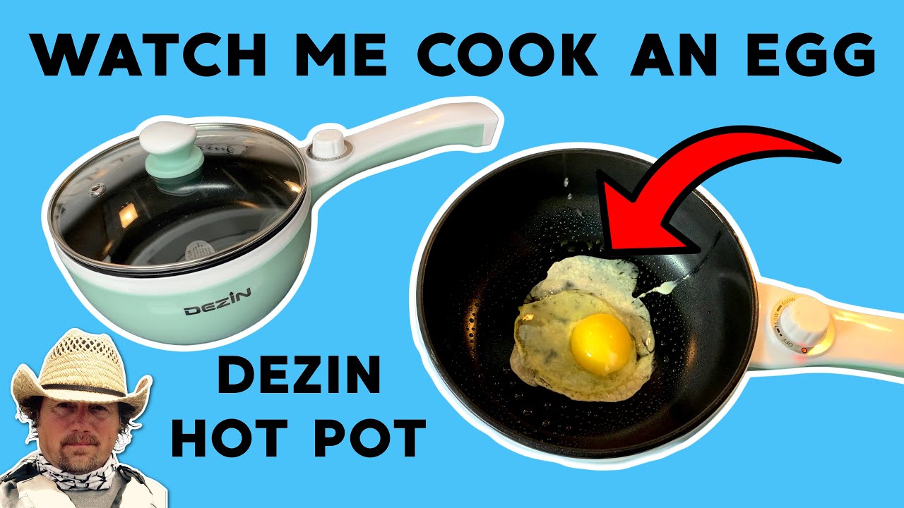 Dezin Electric Hot Pot: The Ultimate Fried Egg Test & Review!