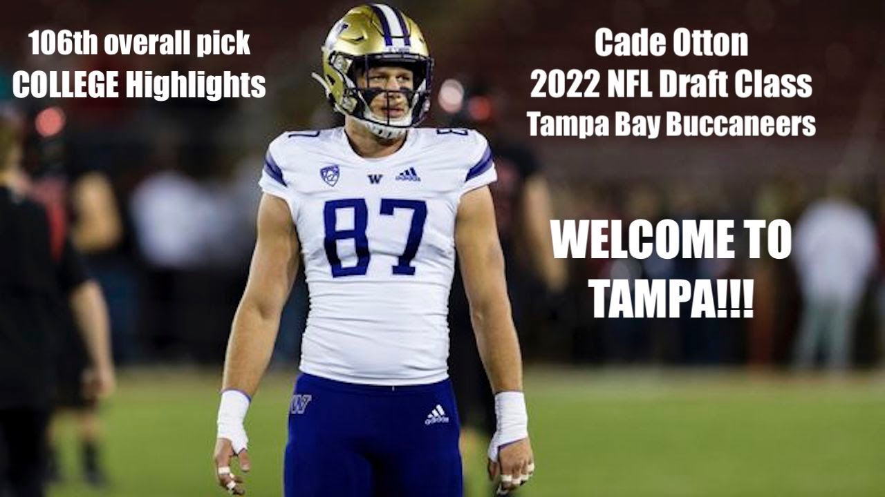 Cade Otton || Washington Highlights || 2022 Draft Class || Tampa Bay Buccaneers