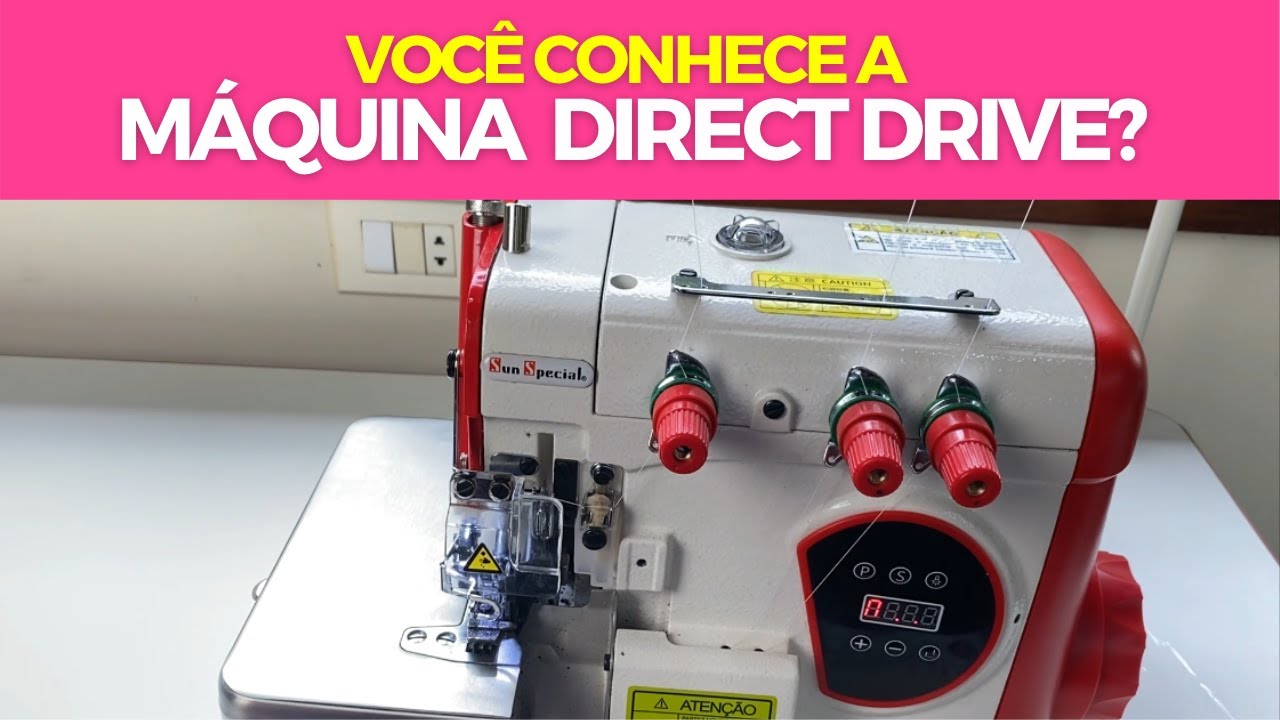 Vantagens de uma Máquina DIRECT DRIVE