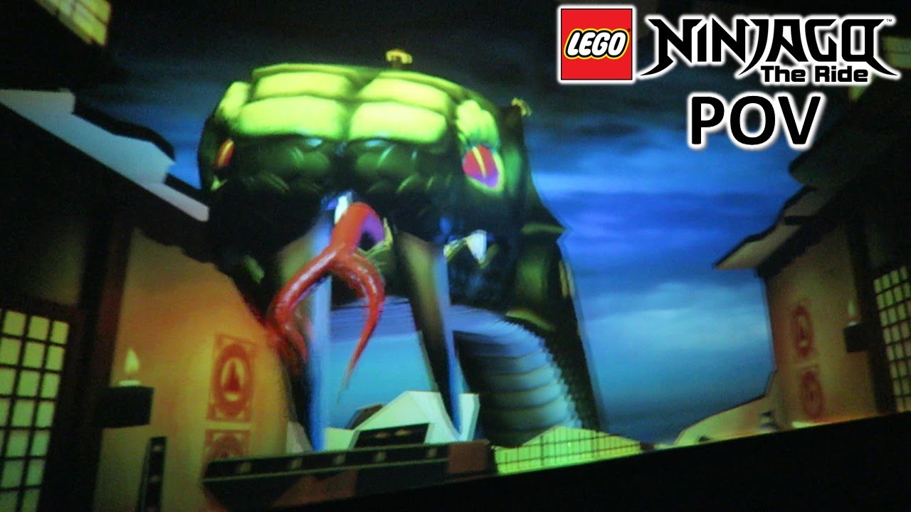 Ninjago the Ride POV | Legoland California Interactive Shooting Dark Ride | Non-Copyright
