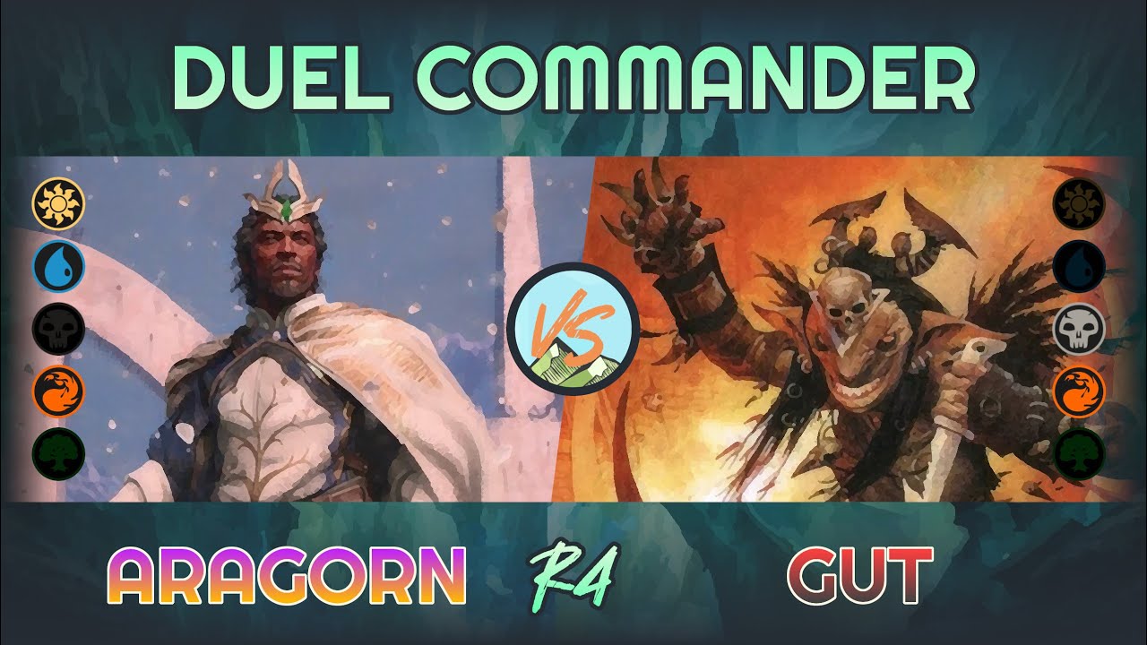 ARAGORN (songoku2401) vs. GUT (DrissouSama) - LTC#9 Sunday - R4 - Duel Commander - EDH│MTG