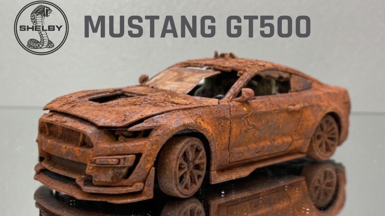 Abandoned Ford Mustang Shelby GT500 | | Full Classic Car Rebuild & Detailing