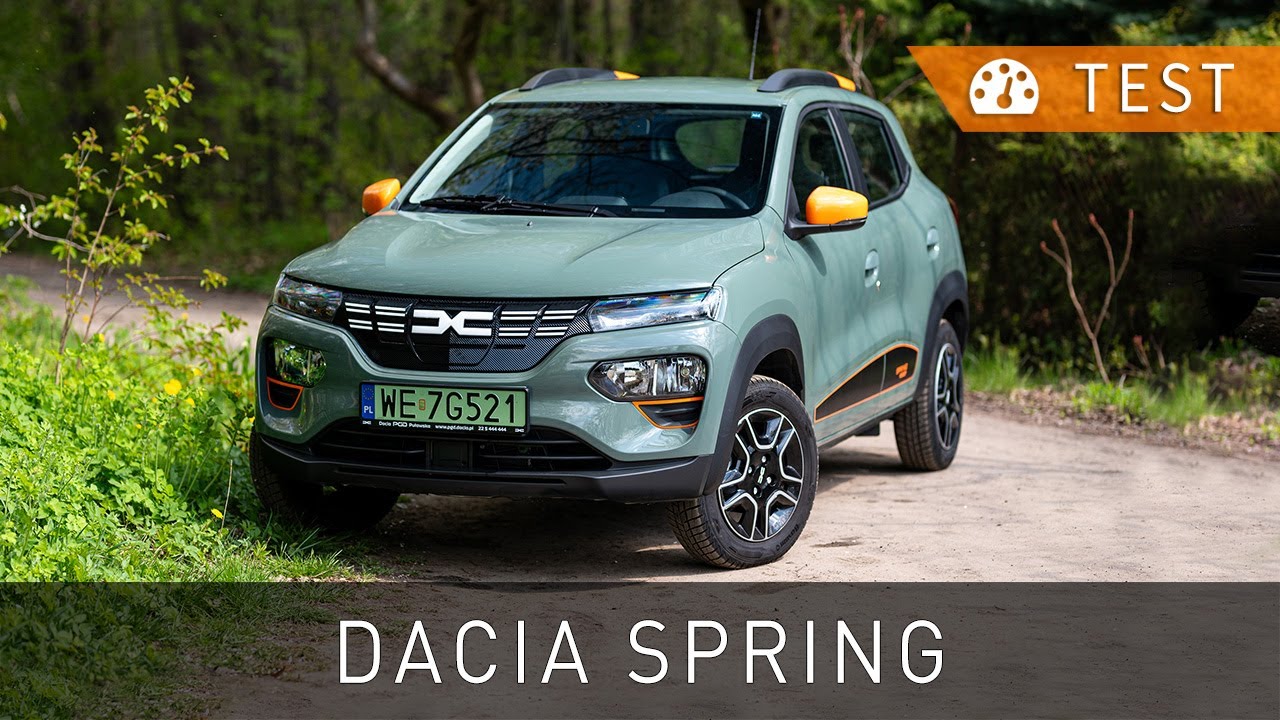 Dacia Spring Electric 45 Expression (2023) - test [PL] | PR&Oacute;BA AUTOSTRADOWA